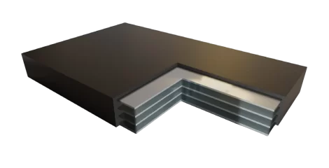 Armuota elastomerinė atrama EN 1337-3, TYPE B