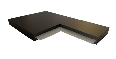 Elastomeric bearing to EN 1337-3, TYPE A – single steel plate in natural rubber