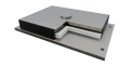 Laminated bearing to EN 1337-3, TYPE C2 with two outer plates