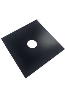Elastomerinis (neopreno) padas TYPE 5 su apvalia skyle