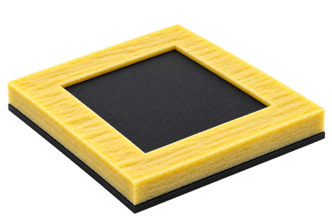 Elastomerglidlager SLIDEBLOCK – stålarmerad elastomerplatta med glidskikt av PTFE och glidplåt